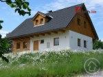 Krásný nový rodinný dům ve stylu poloroubenky, Roztoky u Jilemnice